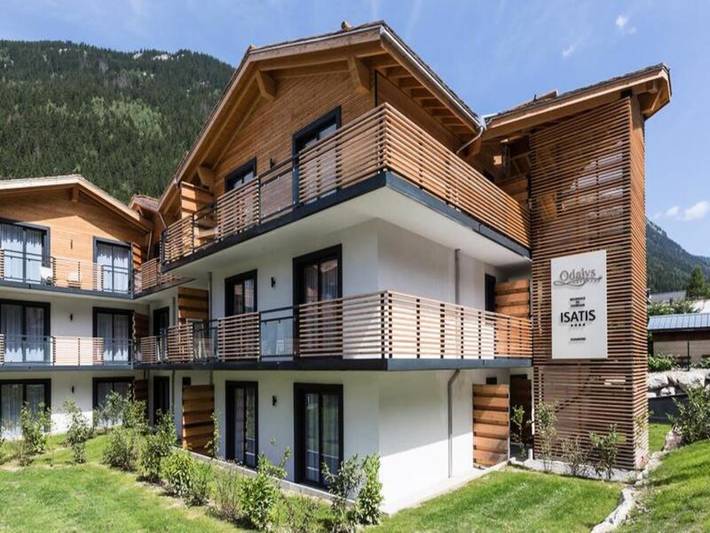 Gîte pour 4 personnes, avec terrasse et vue ainsi que sauna et piscine, animaux acceptés dans Mer de Glace - 4