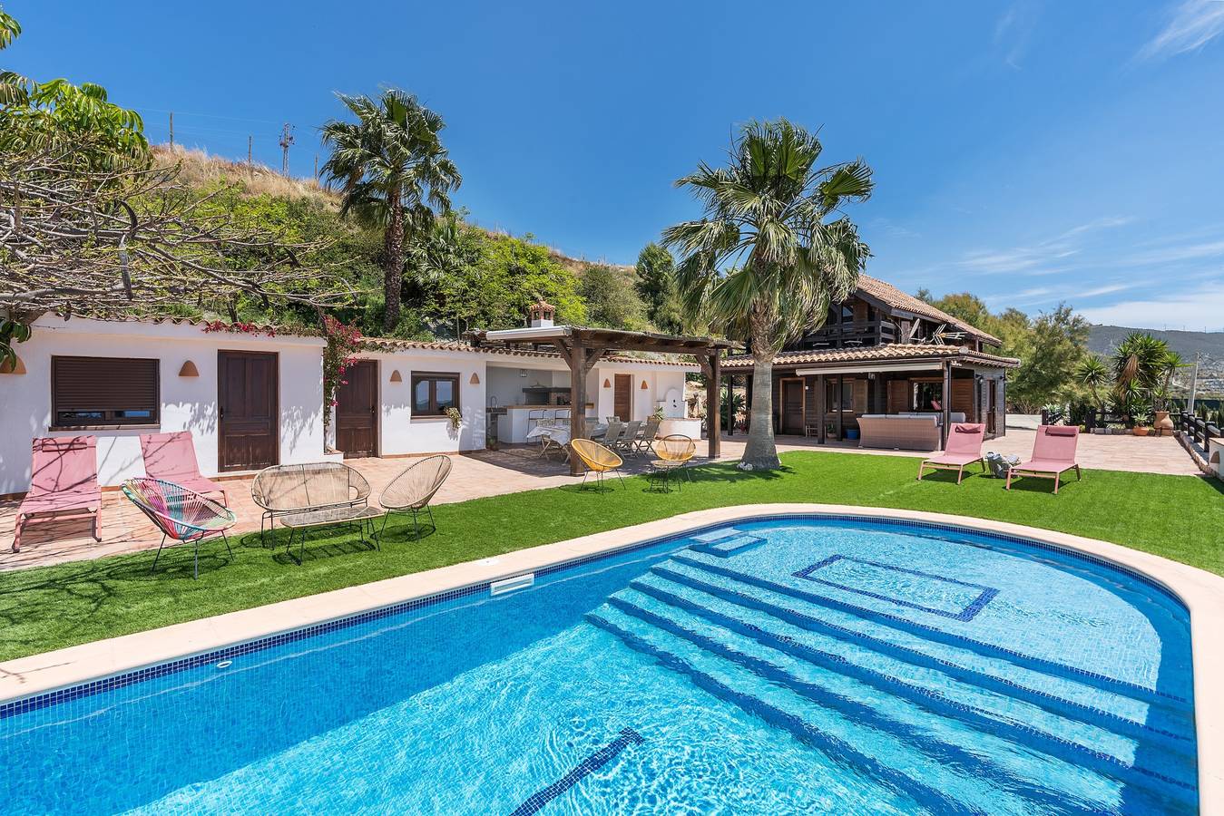 Maison de vacances « La Haima » avec vue sur la mer, Wi-Fi et climatisation in Las Zorreras, Motril