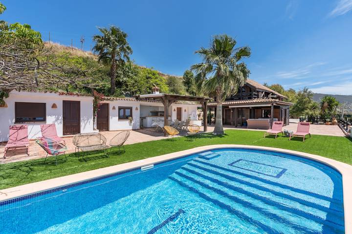 Ferienhaus 'La Haima' mit Meerblick, Wlan und Klimaanlage in Las Zorreras, Motril