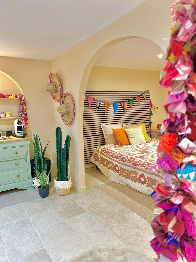 Appartement de vacances pour 3 personnes, avec jacuzzi et jardin