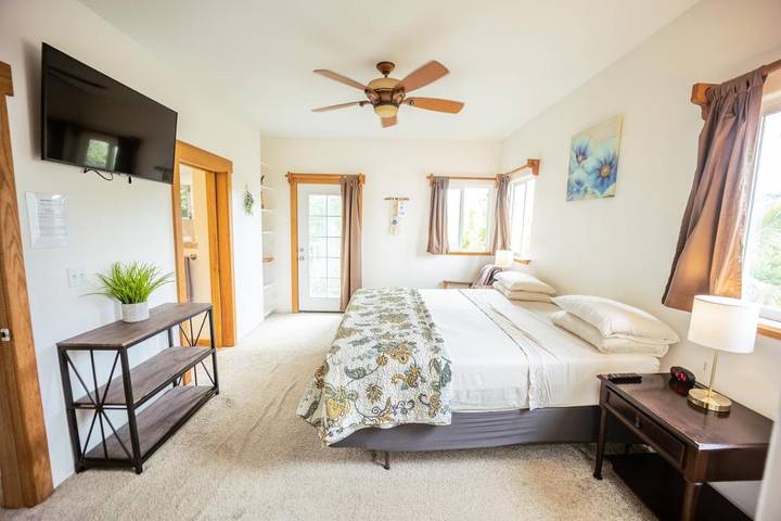 BnB für 2 Personen, mit Garten und Ausblick in den USA