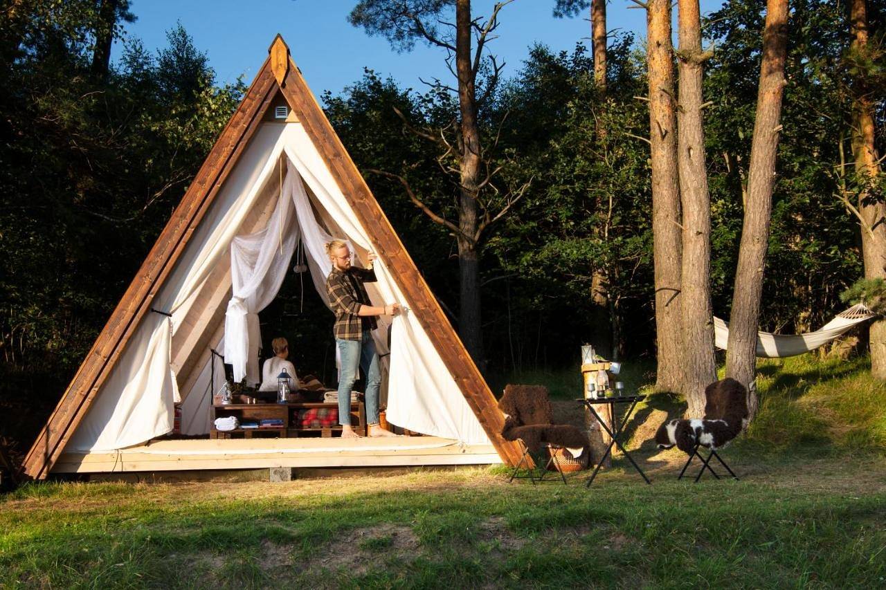 Sandfallet Glamping in Laholm, Halland