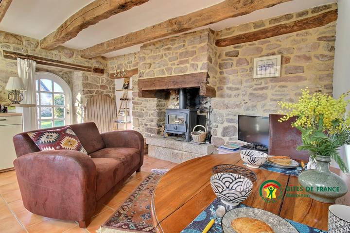 Maison de vacances pour 2 personnes, avec Terrasse et Vue à Brech