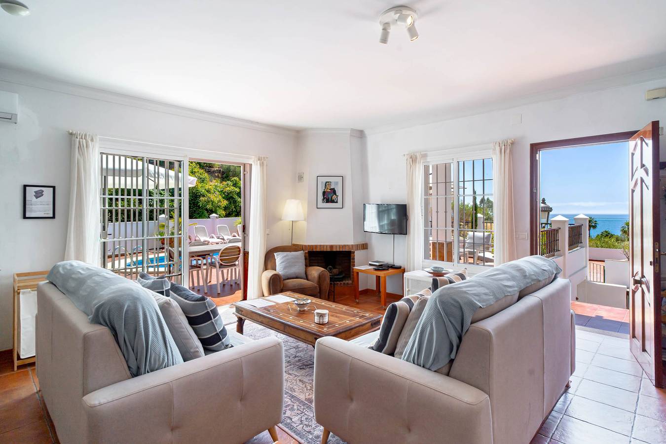 Villa för 6 Personer med trädgård in Punta Lara (Nerja), Nerja