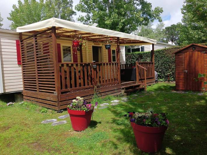 Camping para 6 personas, con Terraza y Piscina en Carnac