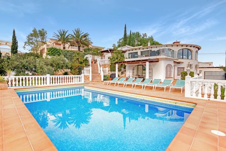 Ferienhaus für 10 Personen, mit Balkon in Dénia