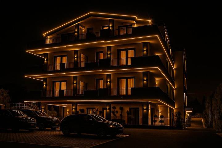 Aparthotel para 4 personas, con piscina y jardín, Se admiten mascotas - 1