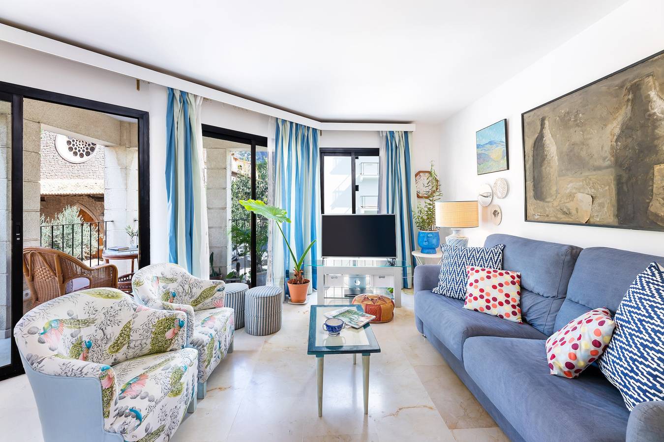 Appartamento intero, Stupendo appartamento "Ca Na Bel" con terrazza privata, balcone e Wi-Fi in Port de Sóller, Sóller