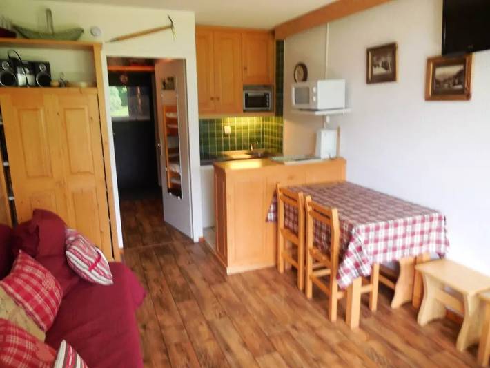 Studio entier, Paradiski calme et ensoleillé plan peisey in Massif de la Vanoise