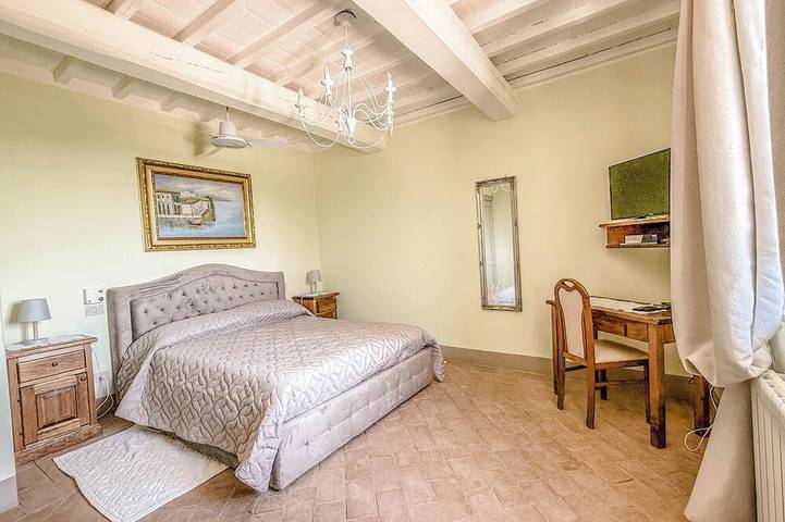 Haus mit privatem Pool und Klimaanlage, 500 Meter vom Dorf. Tolle Aussicht in Montecchio, Terni Provinz