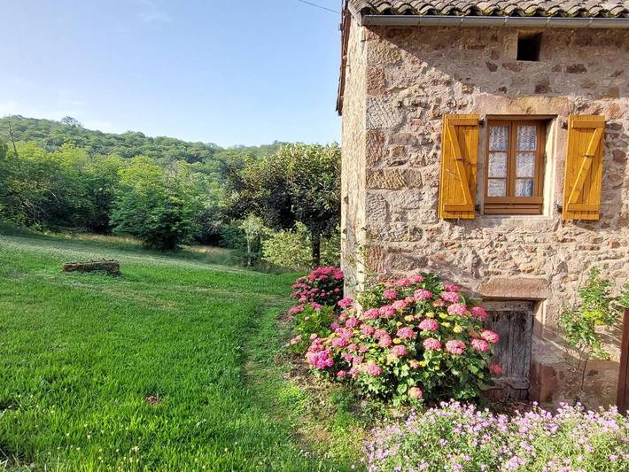 Maison de vacances pour 2 personnes, avec jardin ainsi que terrasse et vue