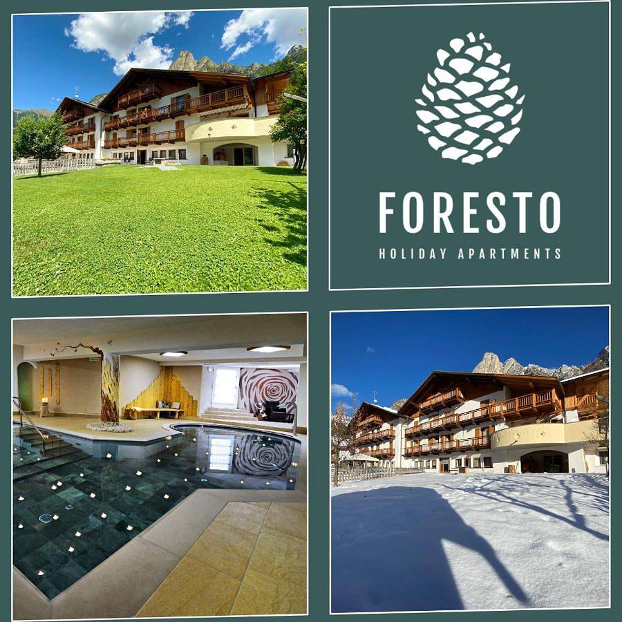 Foresto holiday apartments - Piscina, Spa e Relax in Tesero, Dolomiti di Fiemme