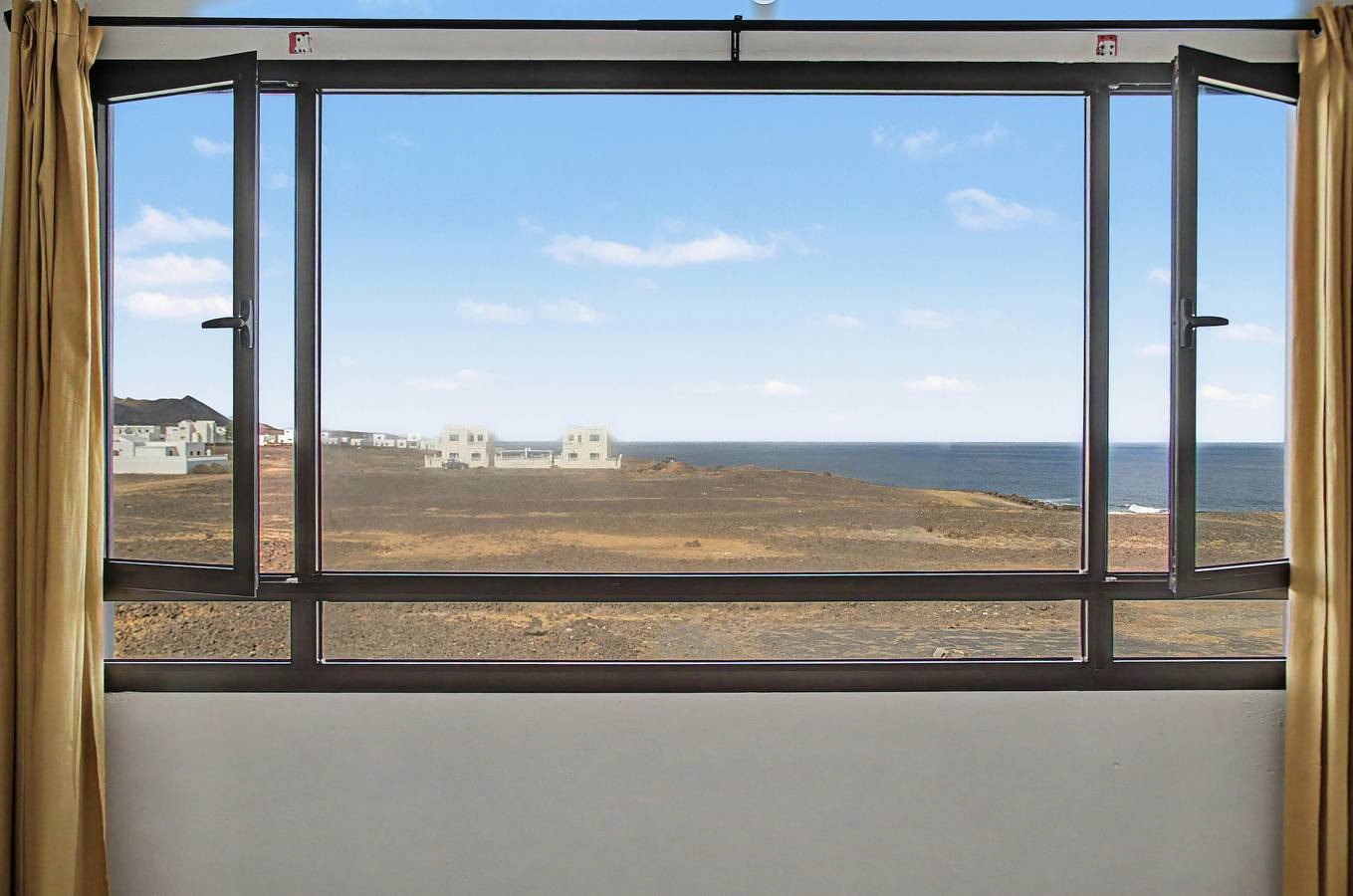Ganze Wohnung, Ferienwohnung 'La Caracola' mit Meerblick und Wlan in La Santa, Tinajo