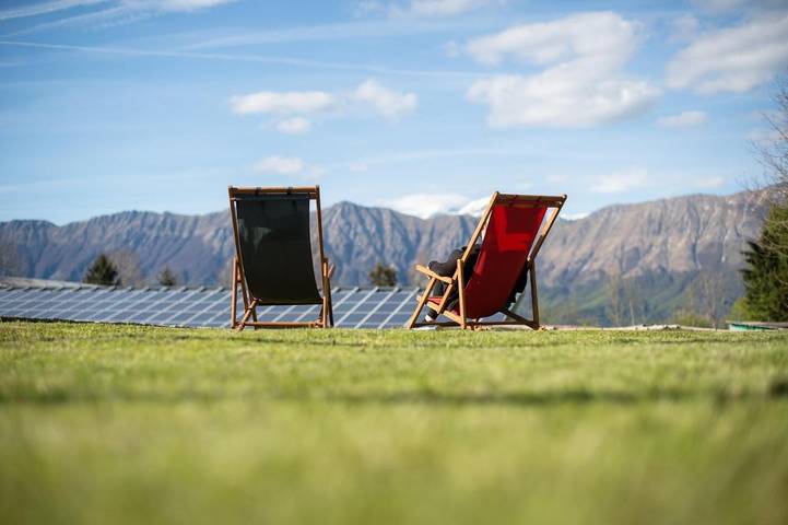 Location de vacances pour 2 personnes, avec jardin ainsi que vue et terrasse à Kobarid - 3