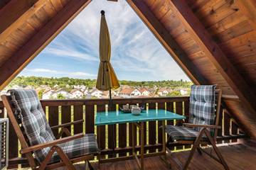 Gîte pour 4 personnes, avec balcon à Lahr