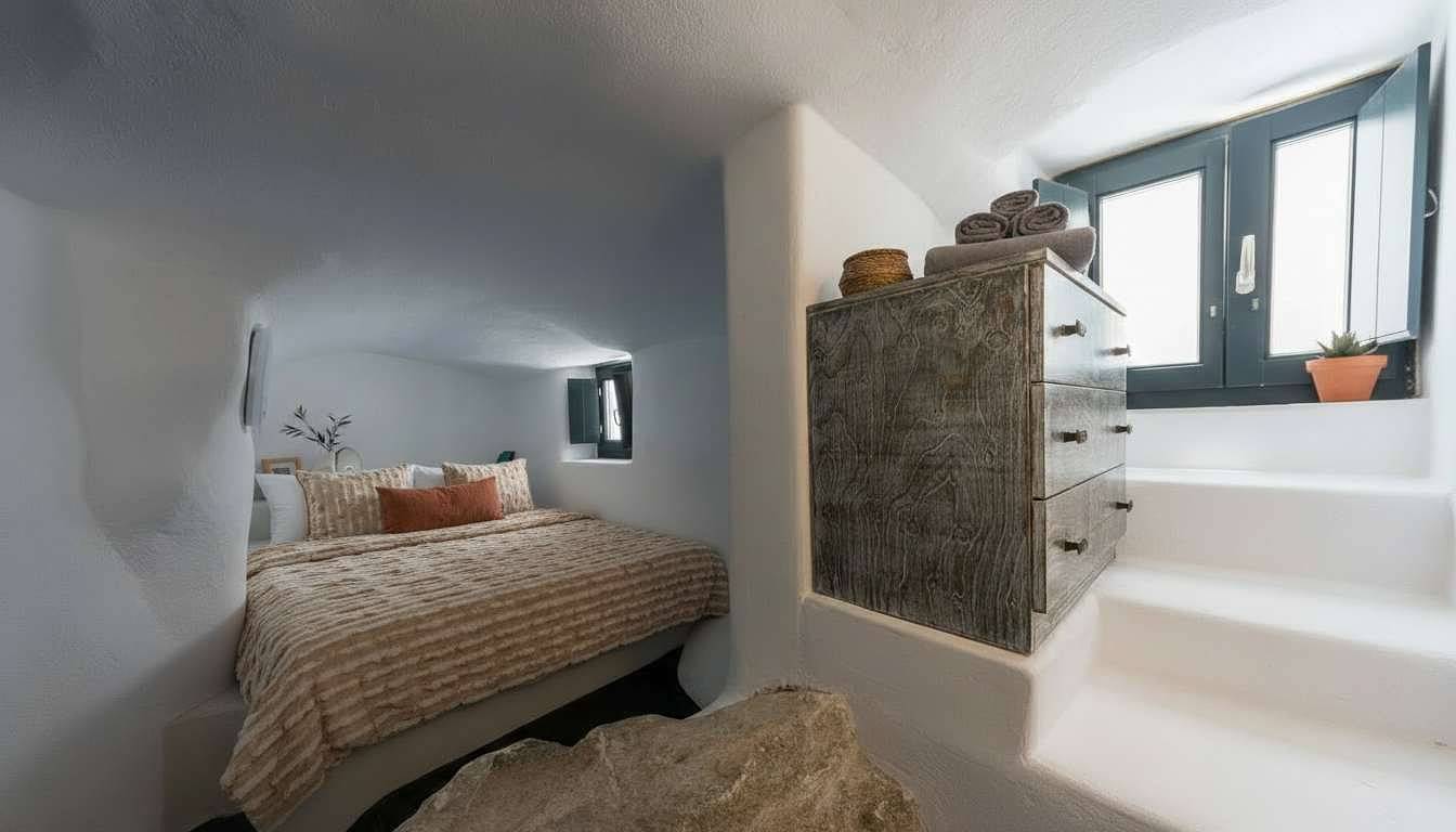 Entire apartment, Dionysos Wine Authentic Stay 2 Bd Santorini Home in Emporio, Santorini
