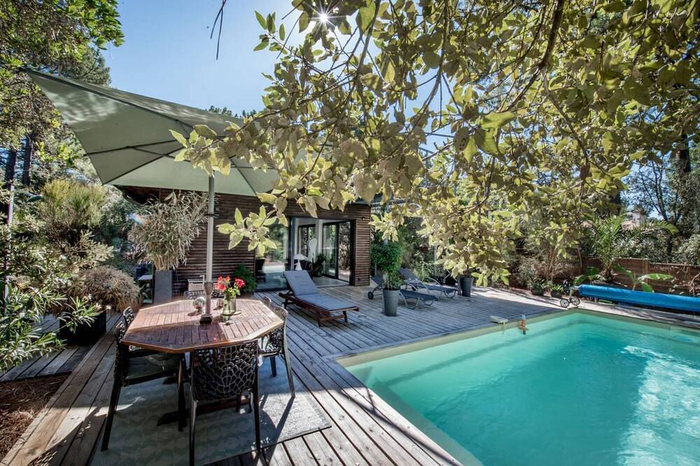 Arcachon le Moulleau Belle Villa Avec Piscine Chauffée in Pyla-sur-Mer, La Teste-de-Buch