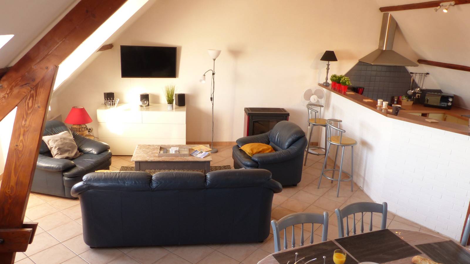 Appartement entier, Appartement tout confort avec vue sur mer in Plouhinec (Morbihan), Côte des Mégalithes