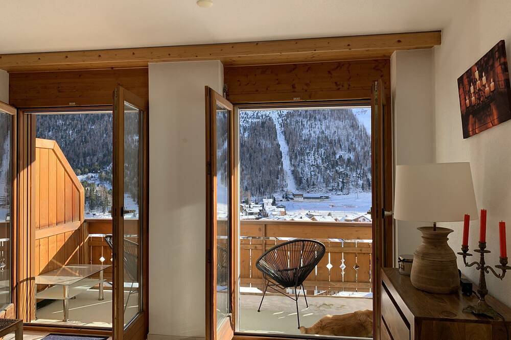 Ganze Wohnung, Unique 1 bedroom with stunning views. in Saas-Fee, Walliser Alpen