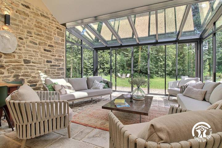 Gîte pour 8 personnes, avec jardin ainsi que jacuzzi et terrasse, animaux acceptés à Plaudren - 2