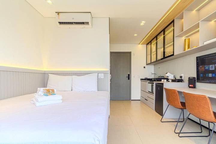 Casas e apartamentos de temporada para 2 pessoas, com jardim e piscina e ainda terraço em Vila Mariana