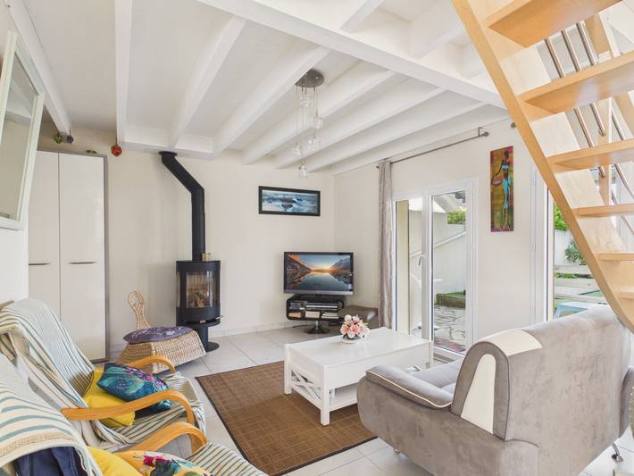 Location de vacances pour 6 personnes, avec terrasse et jardin dans Plage Valentin Batz - 2