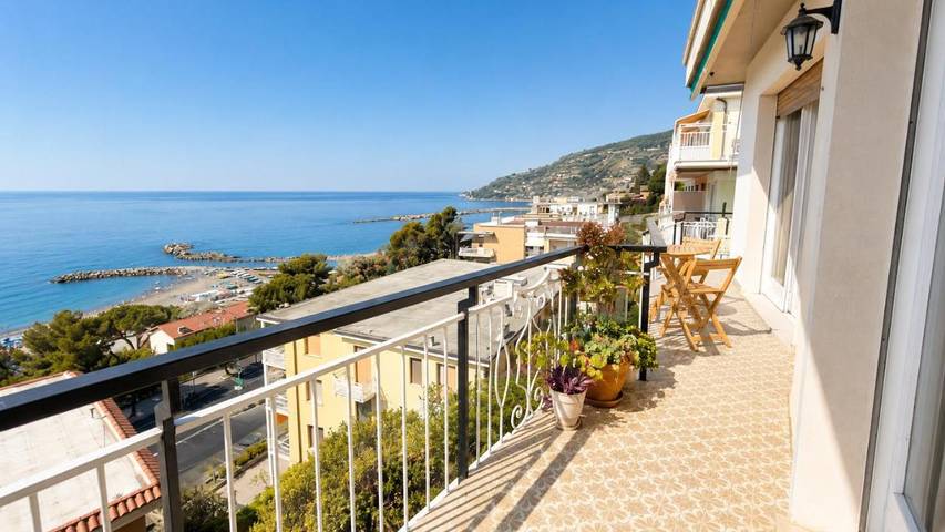 Gîte pour 4 personnes, avec vue et terrasse dans Ospedaletti - 2