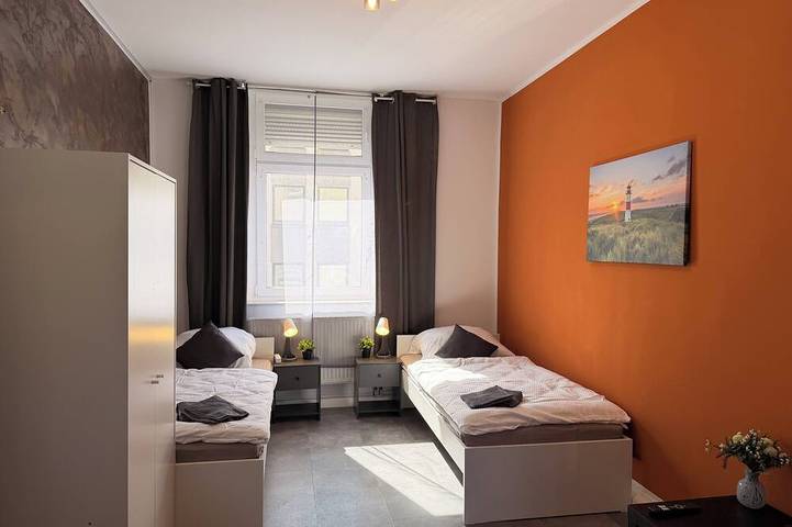Ganze Wohnung, 3Br-Apartment Gelsenkirchen Zentral - mit kostenlosen Park Möglichkeiten. in Gelsenkirchen, Ruhrgebiet