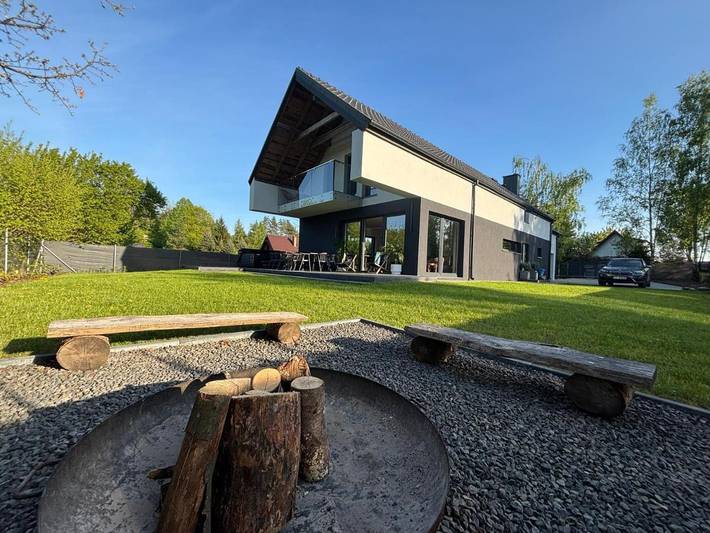Villa für 16 Personen, mit Ausblick und Sauna sowie Garten, mit Haustier in Polen