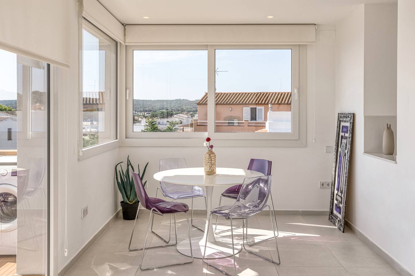Ganze Wohnung, Penthouse mit herrlichem Meerblick in L’Escala in l'Escala, Oberampurien