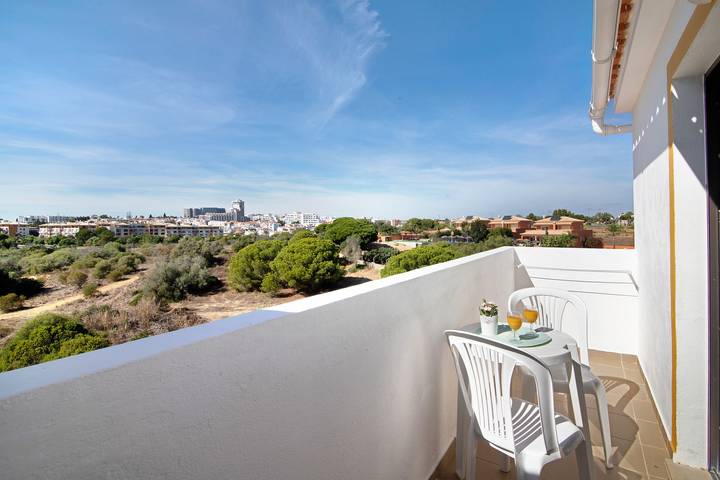 Entire apartment, Apartment "Balaia Sol Studio Ii" with Pool, Garden, Balcony & A/C in Albufeira e Olhos de Água, Faro District