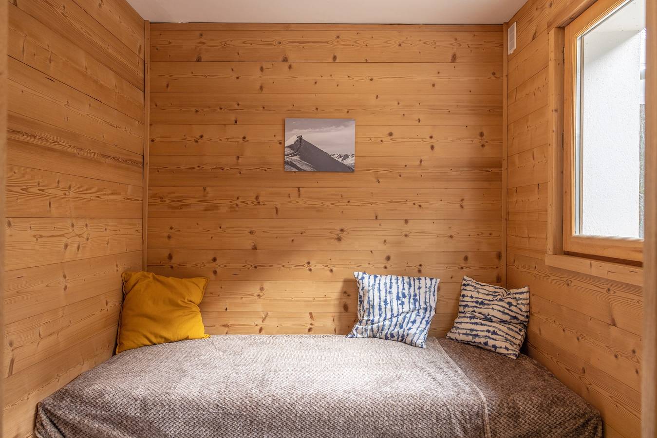 Ganze Wohnung, Ferienwohnung "5 à 6 Personnes" mit Bergblick und Gemeinschaftspool in Les Contamines-Montjoie, Pays du Mont-Blanc
