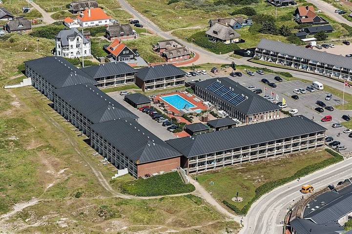 Ferienwohnung für 6 Personen, mit Balkon und Pool sowie Sauna auf Fanø