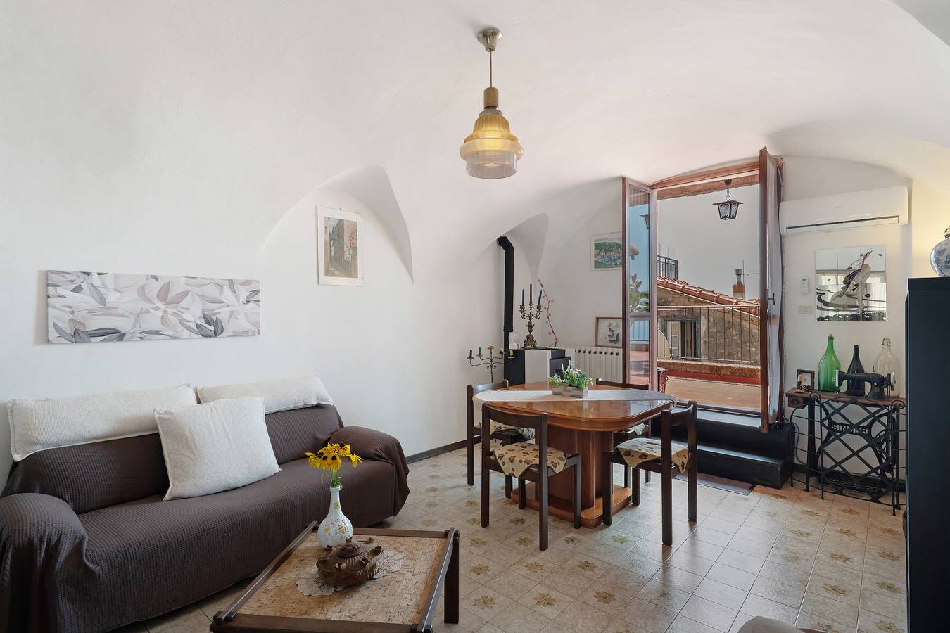 Ferienhaus 'Basera' mit Meerblick, Wlan und Klimaanlage in Cipressa, Riviera di Ponente