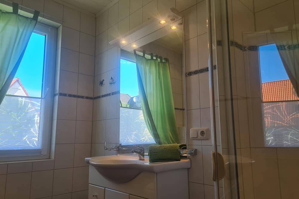 1-Raum-Ferienwohnung (max 2 Pers, 45m²) mit Gartenterrasse - Fewo am in Gersdorf, Biendorf