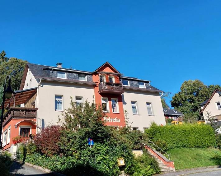 BnB für 2 Personen, mit Terrasse und Garten sowie Ausblick im Vogtland