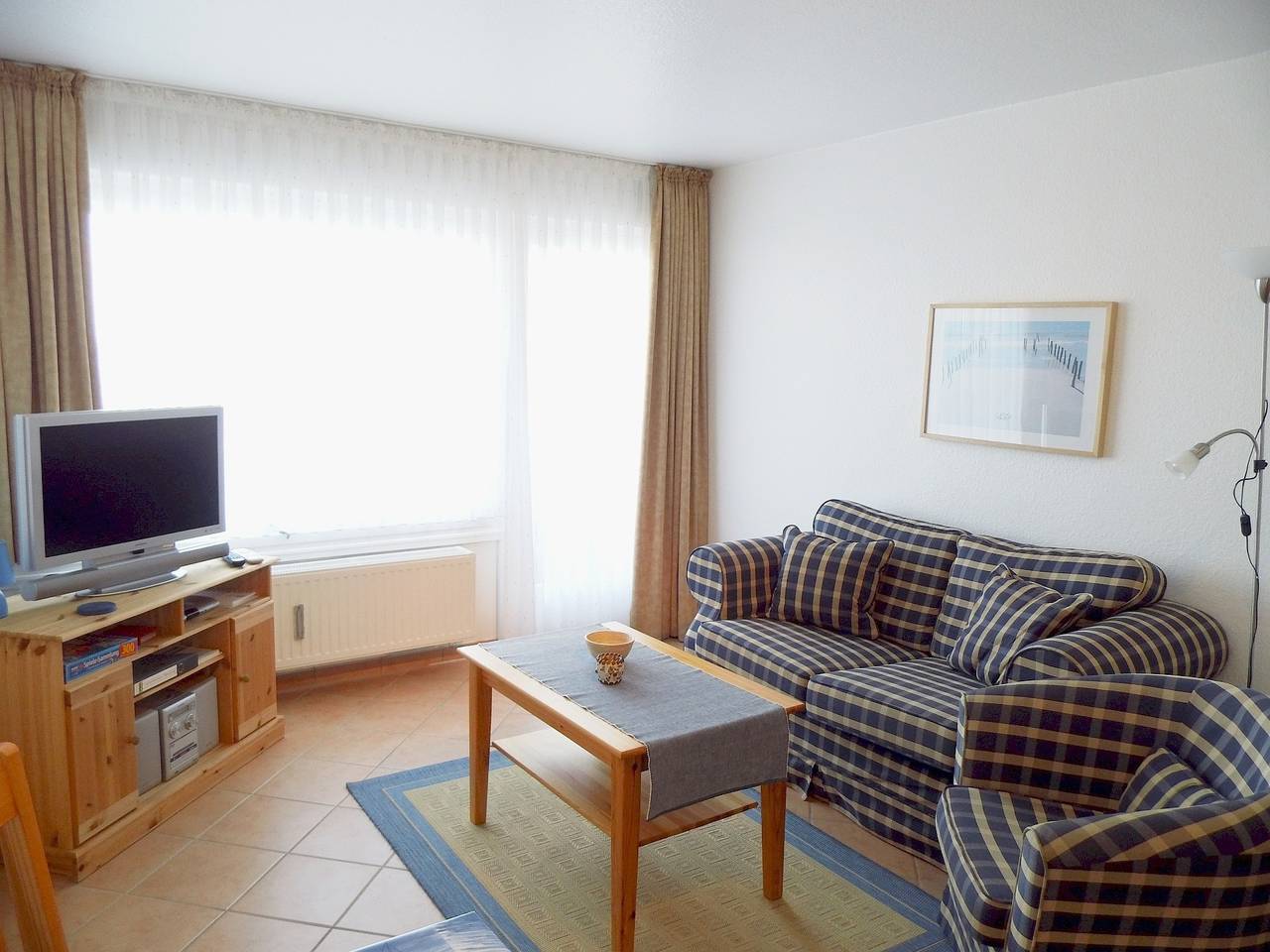 Ganze Ferienwohnung, 42, strandnah, im Herzen Westerlands, Balkon, 3. Etage in Westerland, Sylt (Gemeinde)