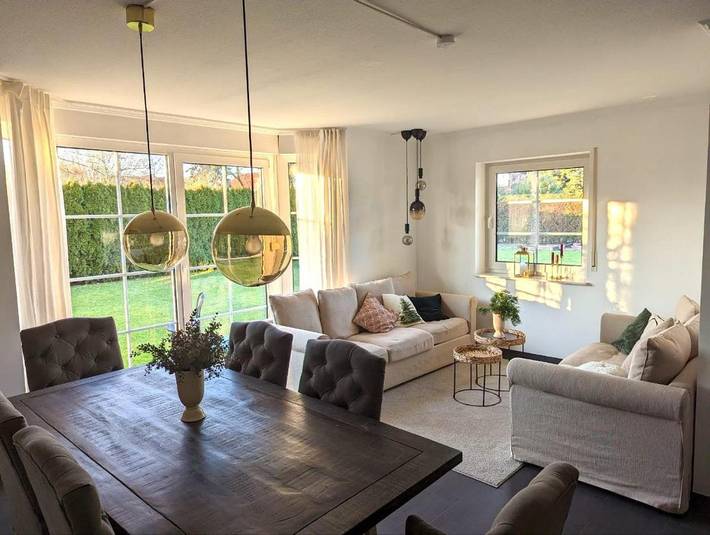 Ferienwohnung für 6 Personen, mit Balkon und Terrasse sowie Ausblick in Dörverden - 4
