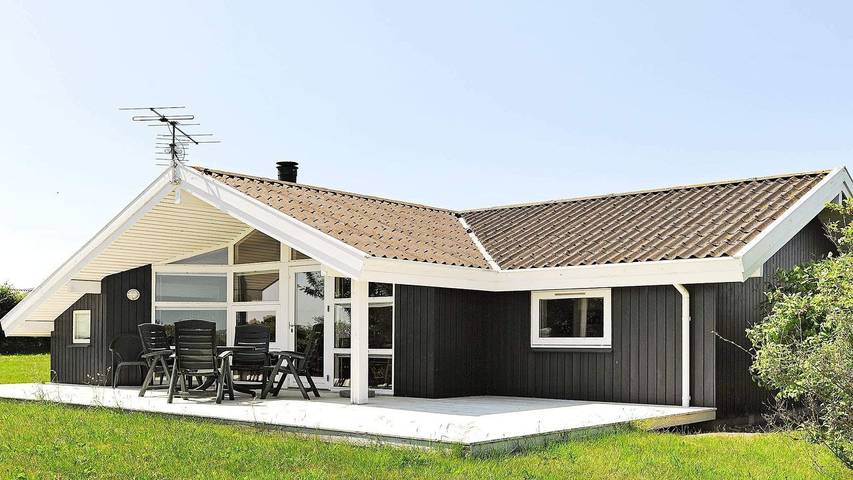 Ferienhaus für 6 Personen, mit Ausblick und Terrasse auf Fünen