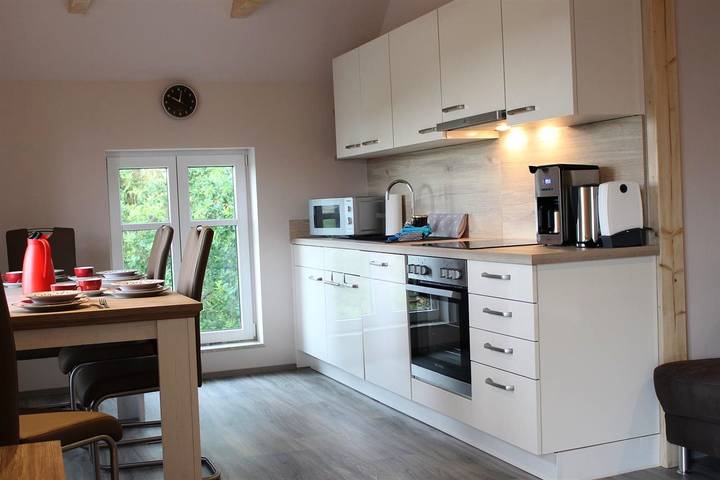 Ferienwohnung für 6 Personen, mit Balkon und Terrasse sowie Garten und Ausblick in Tetenbüll - 4