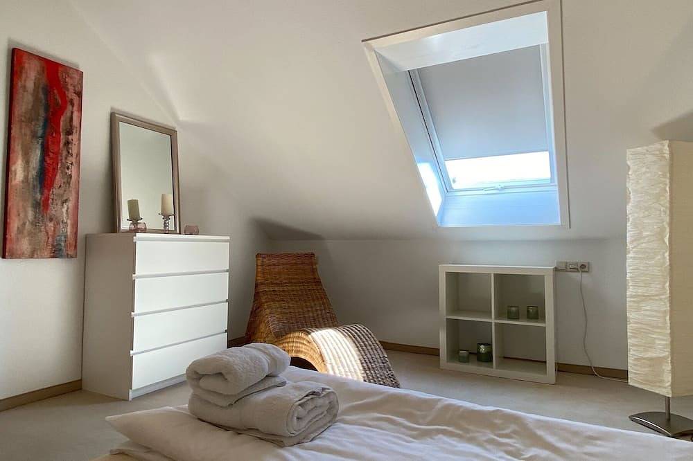 Ganze Wohnung, Ferienwohnung Am Hopfengarten - helle 2 Zimmer Maisonette mit großem Balkon in Bodolz, Bayerisch Schwaben