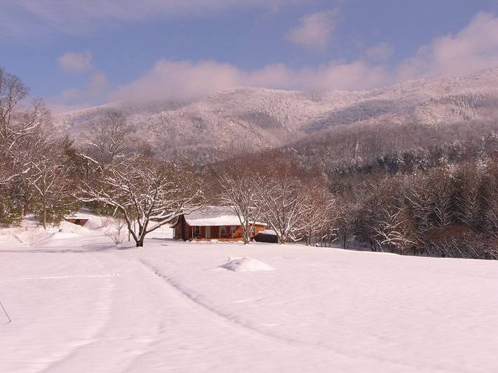 Blockhütte für 6 Personen, mit Garten und Terrasse - 1