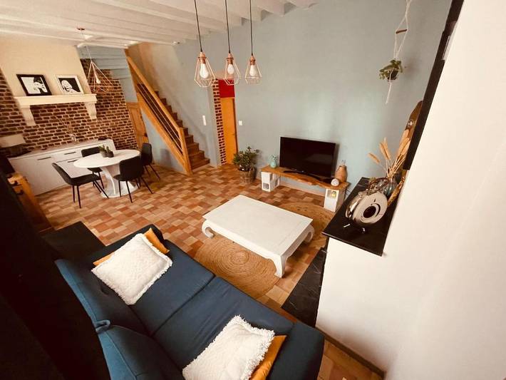 Apartamento de vacaciones para 5 personas, con terraza además de jardín y vistas - 1