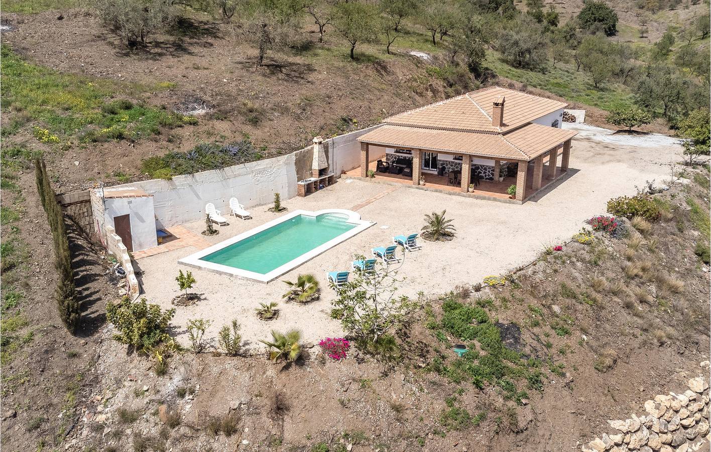 140m² Wohnung: Pool, Terrasse, Internet - In der Nähe von Café Bar und Rio Seco in Arenas, Cordillera Penibética