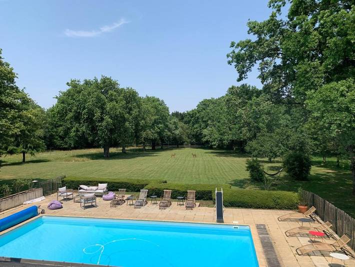 Location de vacances pour 15 personnes, avec vue sur le lac et vue ainsi que piscine et jardin, animaux acceptés à Nort-sur-Erdre - 2