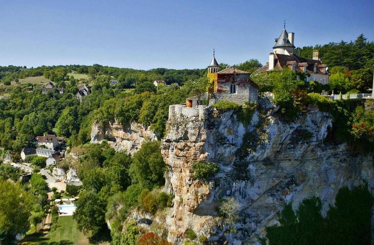 Hôtel pour 2 personnes, avec jacuzzi ainsi que jardin et piscine à Lacave - 3