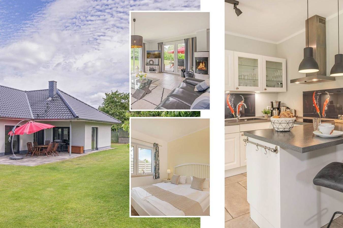 Abgelegenes Ferienhaus in Zirchow mit großem Garten – ideal für Naturfreunde & Familien in Zirchow, Usedom