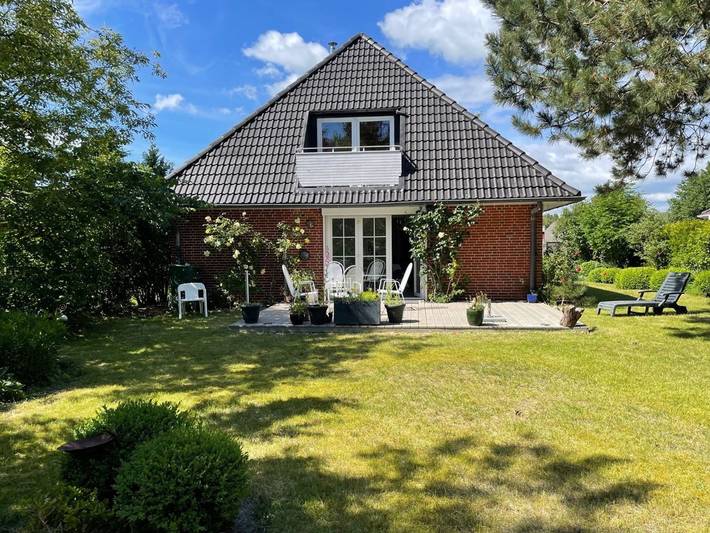 Ferienhaus für 7 Personen, mit Balkon und Garten, kinderfreundlich in Schobüll