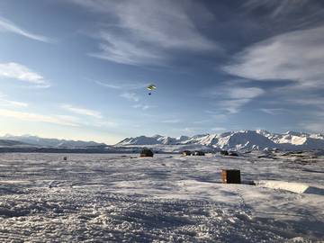 Blockhütte für 8 Personen in Wrangell - St. Elias Nationalpark, Alaska, Bild 1