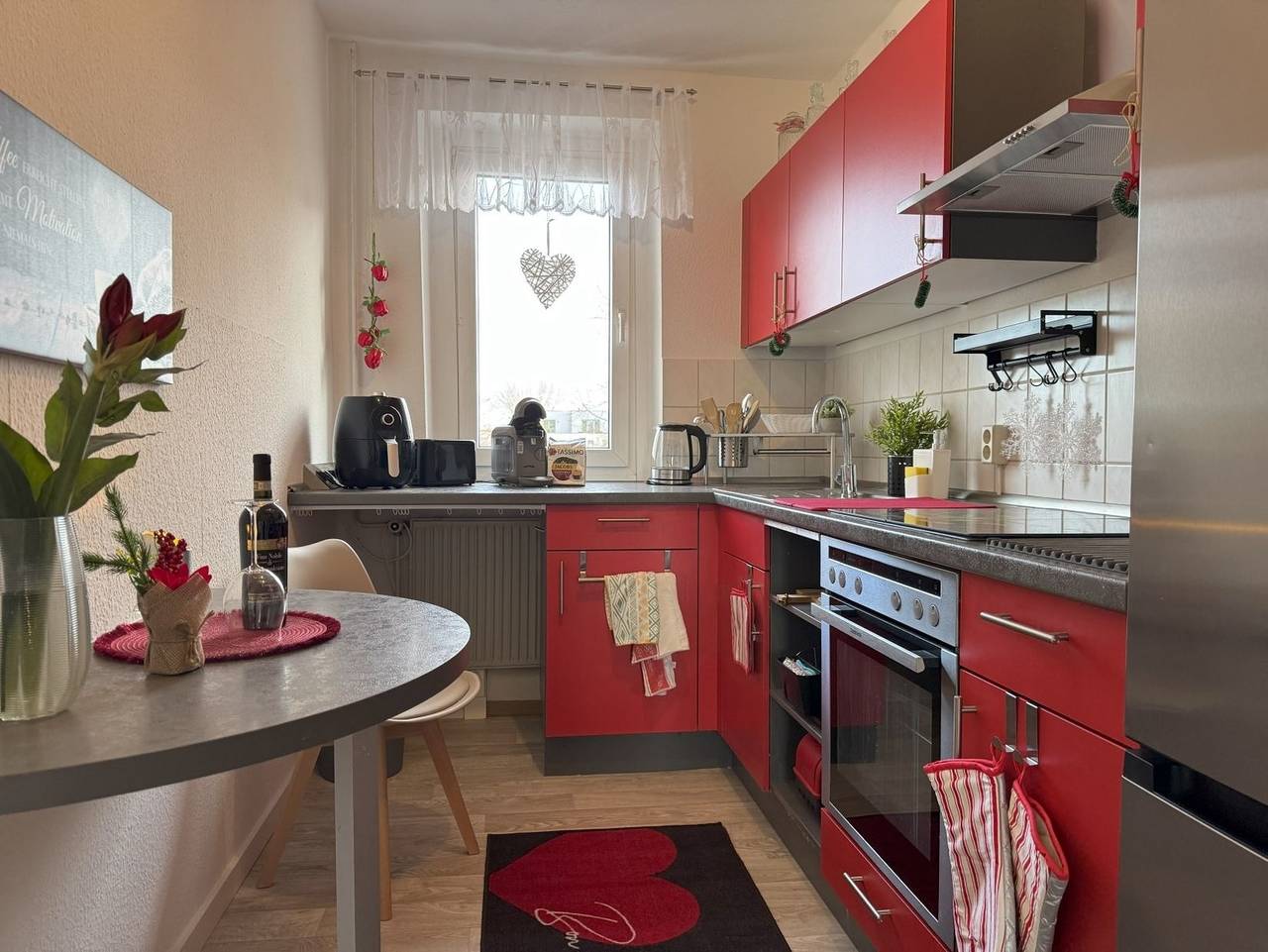 Appartement de vacances entier, Appartement de vacances pour 3 personnes avec balcon in Greifswald, Vorpommern Greifswald